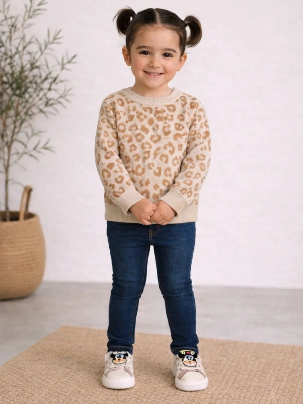 GAP Kids Leopard Print Sweater NWT Size 5T